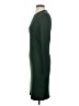 H&M Solid Green Casual Dress Size S - photo 5