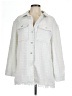 7 For All Mankind 100% Polyester Ivory White Jacket Size L (estimated) - photo 1