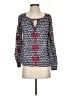 J.Crew 100% Cotton Blue Long Sleeve Blouse Size 0 - photo 1