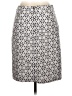 Lord & Taylor 100% Polyester Graphic Gray Formal Skirt Size 10 - photo 2