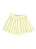 Kourt 100% Cotton Stripes Yellow Shorts Size XS - photo 1