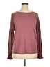 Assorted Brands Burgundy Long Sleeve Top Size XL - photo 1