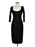 Unbranded Solid Black Cocktail Dress Size 8 - photo 1