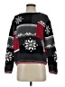 Casual Corner Graphic Black Pullover Sweater Size S - photo 1