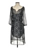 Gap 100% Polyester Black Silver Cocktail Dress Size S - photo 1