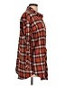 Timing 100% Cotton Plaid Orange Long Sleeve Button-Down Shirt Size L - photo 4