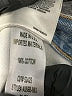 AGOLDE 100% Cotton Hearts Blue Jeans Size 26 waist - photo 4