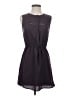 Maison Jules 100% Polyester Solid Gray Casual Dress Size S - photo 1