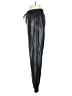 Bagatelle 100% Polyurethane Metallic Black Track Pants Size S - photo 5
