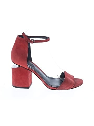 Alexander Wang Suede Abby Sandals (view 1)