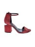 Alexander Wang Color Block Red Suede Abby Sandals Size EU 38 - photo 1