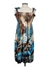 Assorted Brands Tropical Blue Cocktail Dress Size Sm - Med - photo 2