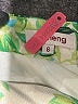 A. Cheng 100% Polyester Tropical Green Cocktail Dress Size 6 - photo 6