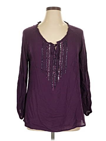 Nurture 3/4 Sleeve Blouse (view 1)