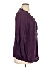 Nurture Purple 3/4 Sleeve Blouse Size XL - photo 4