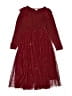 Unbranded 100% Polyester Burgundy Dress Size 9 - 10 - photo 1