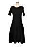 Talbots Solid Black Casual Dress Size M - photo 1