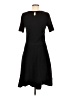 Talbots Solid Black Casual Dress Size M - photo 2