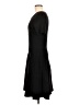 Talbots Solid Black Casual Dress Size M - photo 5