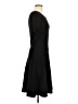 Talbots Solid Black Casual Dress Size M - photo 4
