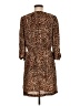Charming Charlie 100% Polyester Brown Casual Dress Size M - photo 2