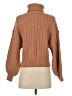T Tahari Brown Tan Turtleneck Sweater Size XS - photo 2
