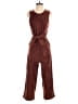 By Anthropologie Solid Brown Jumpsuit Size XS - photo 1
