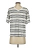 Gap Stripes Silver Short Sleeve T-Shirt Size XS - photo 2