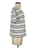 Gap Stripes Silver Short Sleeve T-Shirt Size XS - photo 4