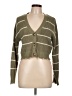 No Comment 100% Acrylic Green Cardigan Size L - photo 1