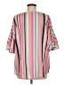 Umgee 100% Polyester Stripes Pink 3/4 Sleeve Blouse Size M - photo 2