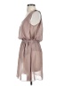 ISSI Solid Gray Casual Dress Size S - photo 5
