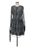 Sam Edelman Animal Print Gray Cocktail Dress Size 4 - photo 1