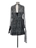 Sam Edelman Animal Print Gray Cocktail Dress Size 4 - photo 2
