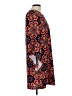 Aryeh 100% Polyester Print Orange Casual Dress Size L - photo 4