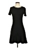 Shein Solid Black Casual Dress Size 4 - photo 1