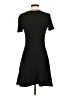 Shein Solid Black Casual Dress Size 4 - photo 2