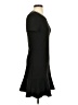 Shein Solid Black Casual Dress Size 4 - photo 4