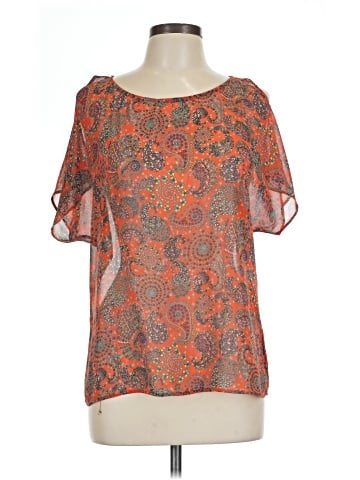 Harlowe & Graham Short Sleeve Blouse (view 1)
