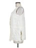 Max Studio Ivory Sleeveless Button-Down Shirt Size M - photo 5