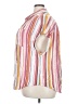 Torrid Stripes Pink Short Sleeve Blouse Size 3X Plus (3) - photo 5