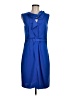 Tahari 100% Polyester Blue Casual Dress Size 6 - photo 1