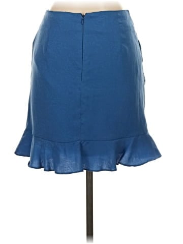 BCBGeneration Faux Leather Skirt (view 2)