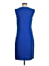 Tahari 100% Polyester Blue Casual Dress Size 6 - photo 2