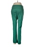 MNG Solid Green Casual Pants Size 6 - photo 2