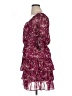 City Studio 100% Polyester Floral Burgundy Cocktail Dress Size XL - photo 5