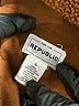 For The Republic 100% Polyester Brown Coat Size S - photo 6