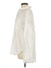 Bibi 100% Cotton Ivory Long Sleeve Button-Down Shirt Size M - photo 5