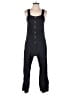 Everlane 100% Linen Solid Black Jumpsuit Size 2 - photo 1