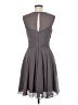 Unbranded Solid Gray Cocktail Dress Size 8 - photo 2